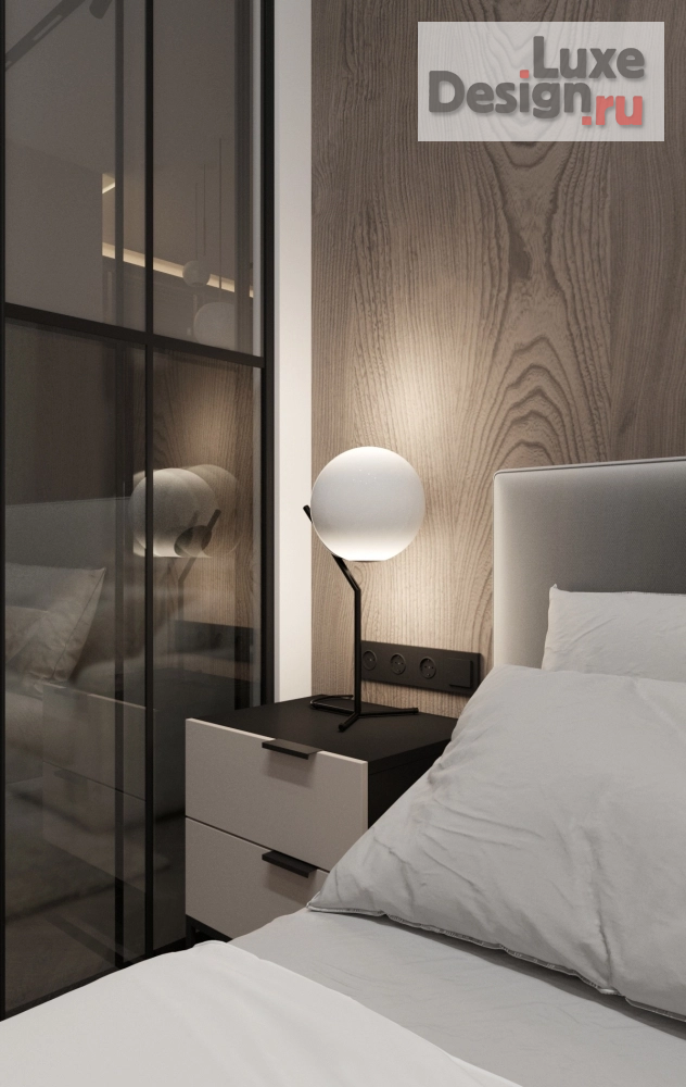 Дизайн интерьера однокомнатной квартиры " Квартиры 45м2 в ЖК Новочеремушкинская 17" (фото 8)