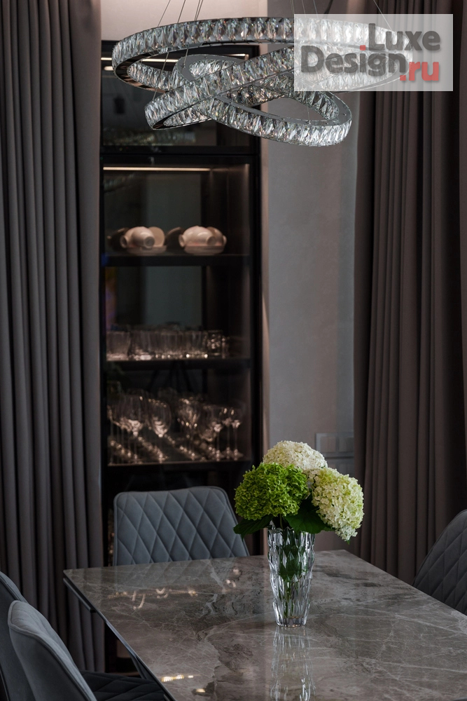 Дизайн интерьера трехкомнатной квартиры "ЖК Sky House " (фото 10)