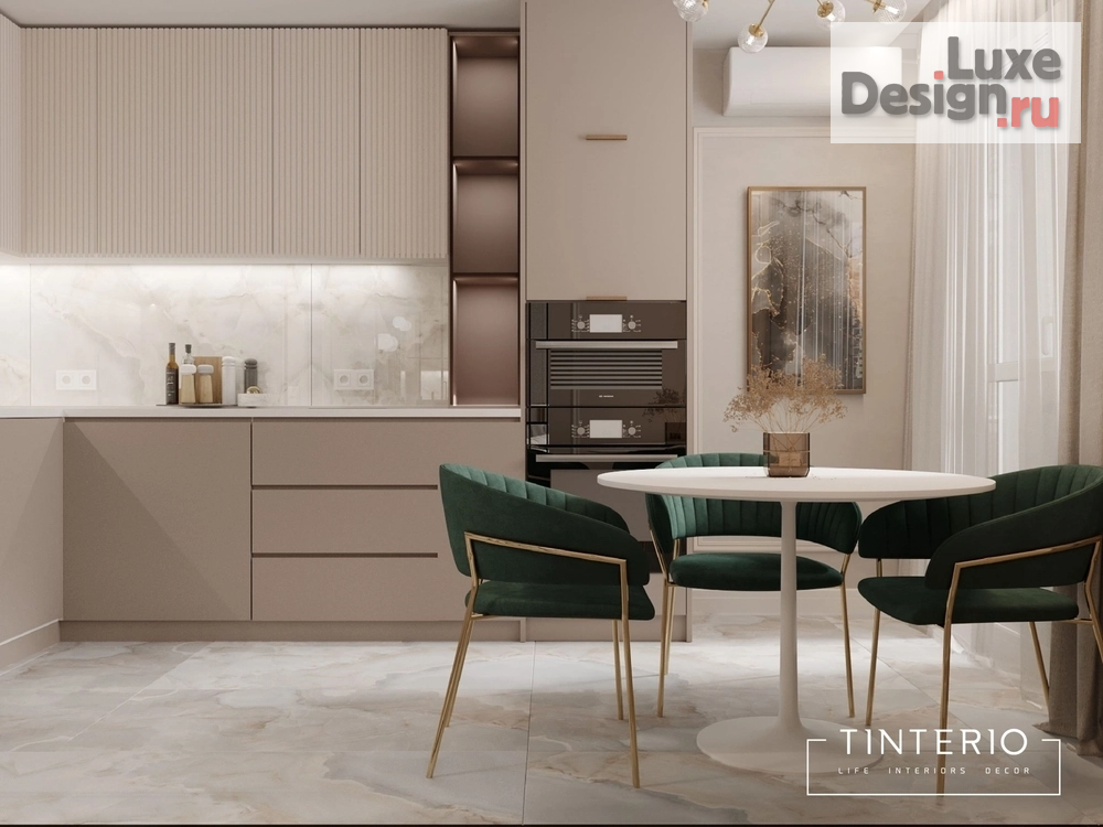 Дизайн интерьера квартиры студии "Москва, квартира 37.3 кв.м " (фото 9)