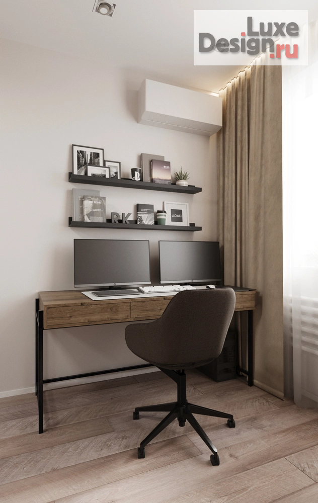 Дизайн интерьера однокомнатной квартиры "ЖК Городские истории" (фото 9)