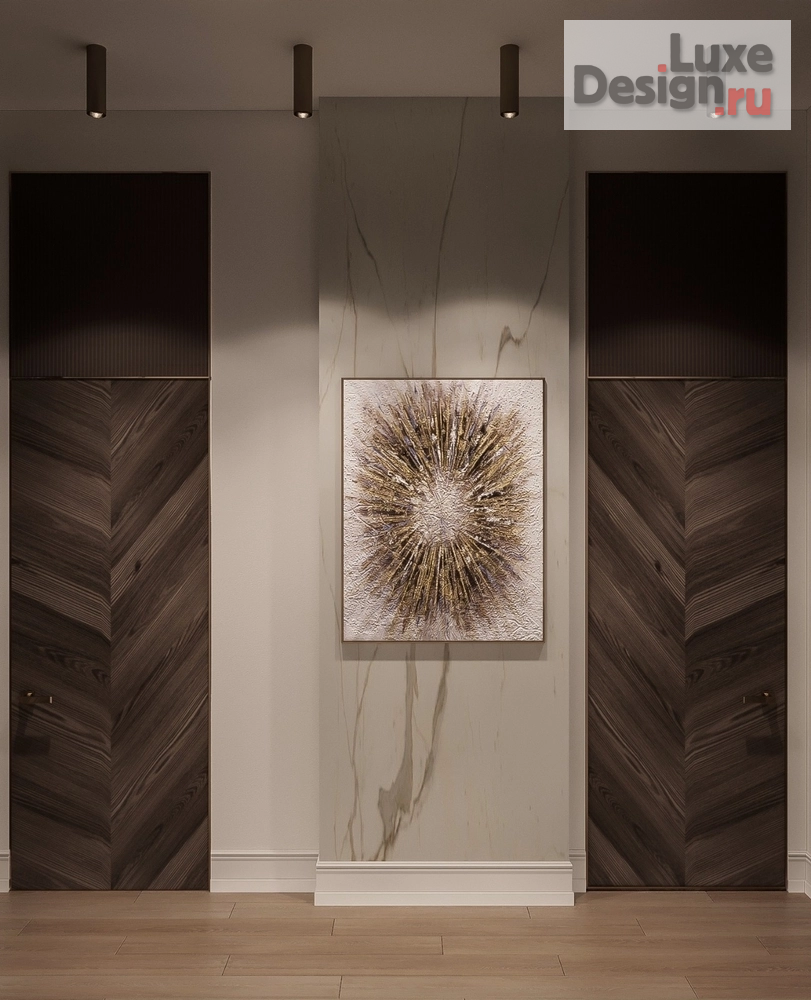 Дизайн интерьера четырехкомнатной квартиры "ЖК Врубеля 4" (фото 41)