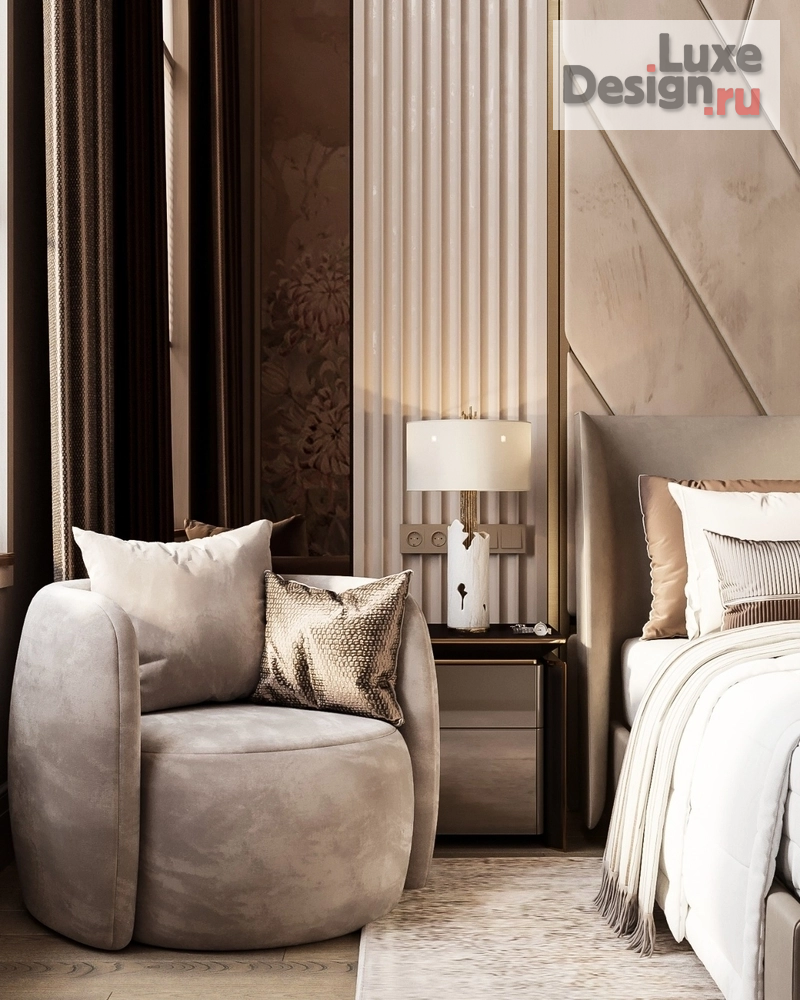 Дизайн интерьера четырехкомнатной квартиры "ЖК Врубеля 4" (фото 3)