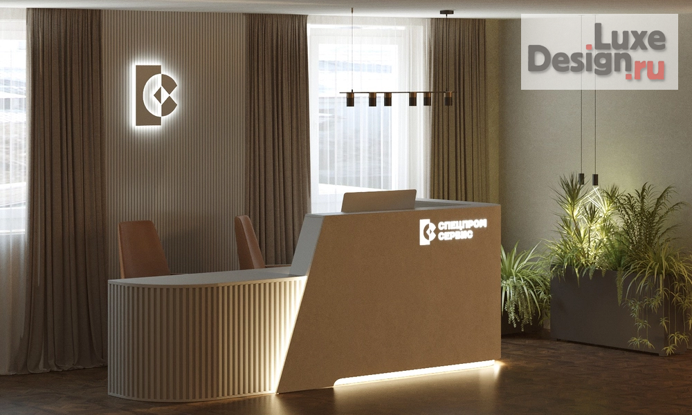 Дизайн интерьера офиса "Reception" (фото 4)