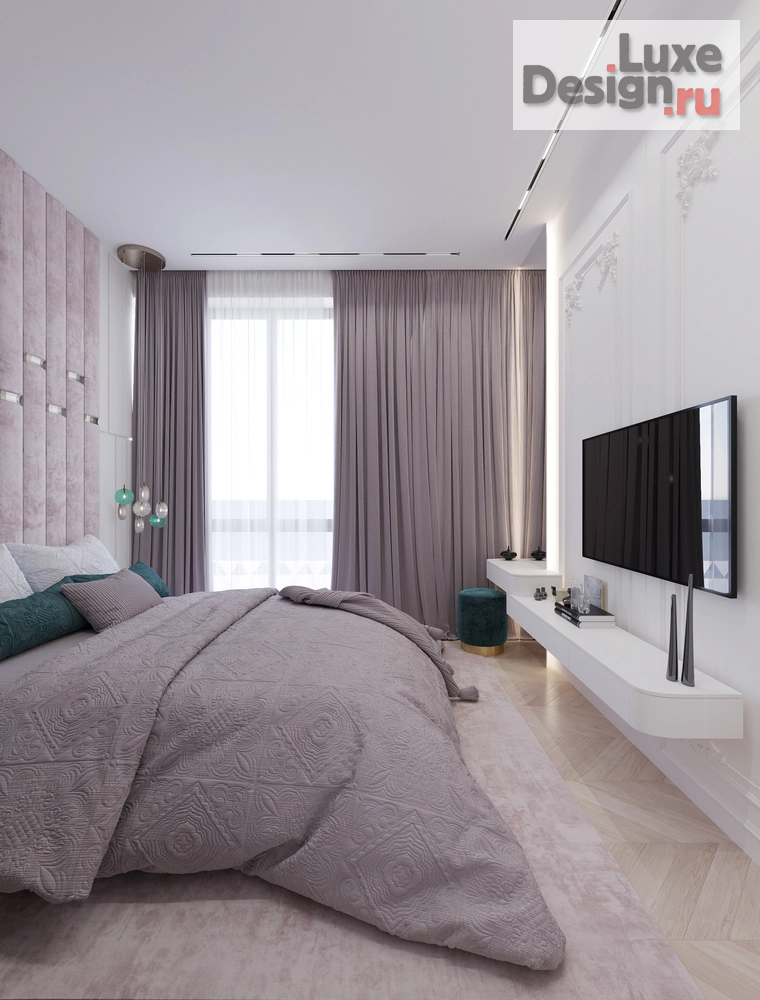 Дизайн интерьера четырехкомнатной квартиры "Павелецкая сити г.Москва" (фото 13)