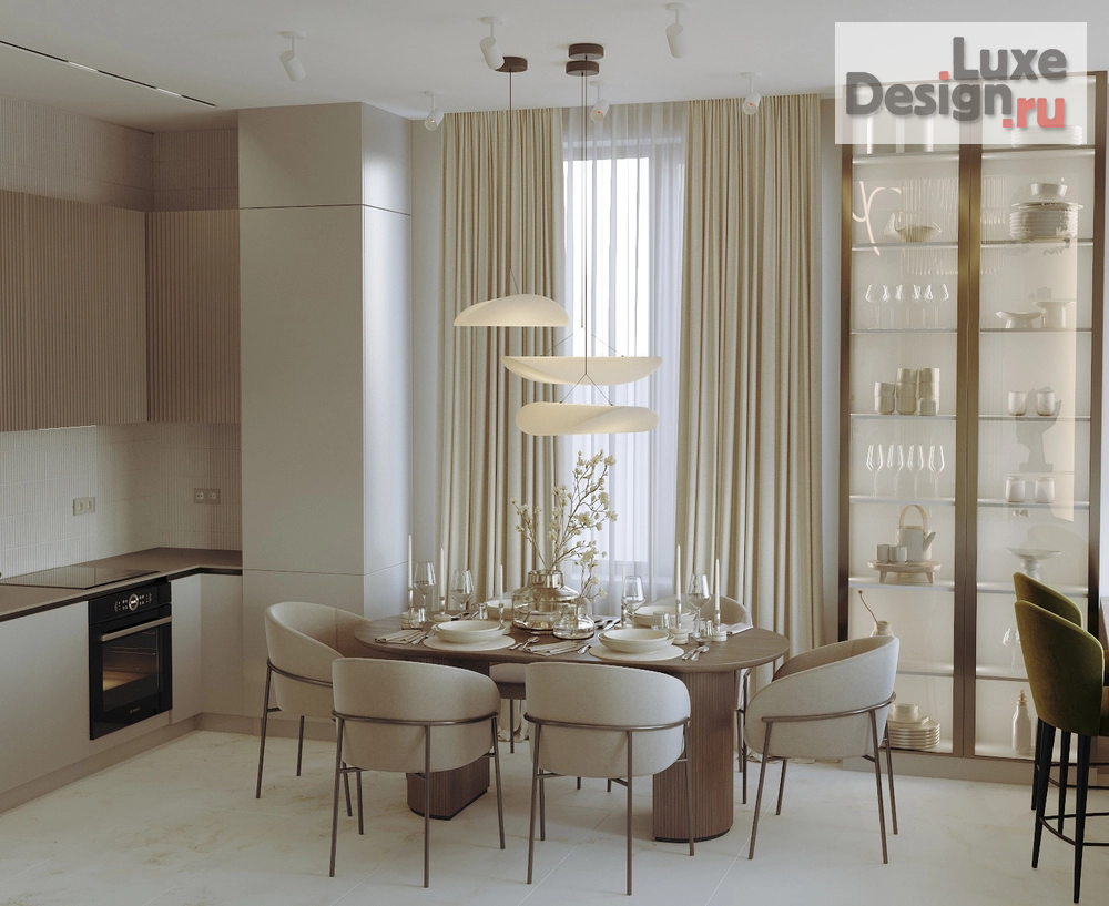 Дизайн интерьера трехкомнатной квартиры "ЖК ЗИЛАРТ" (фото 8)