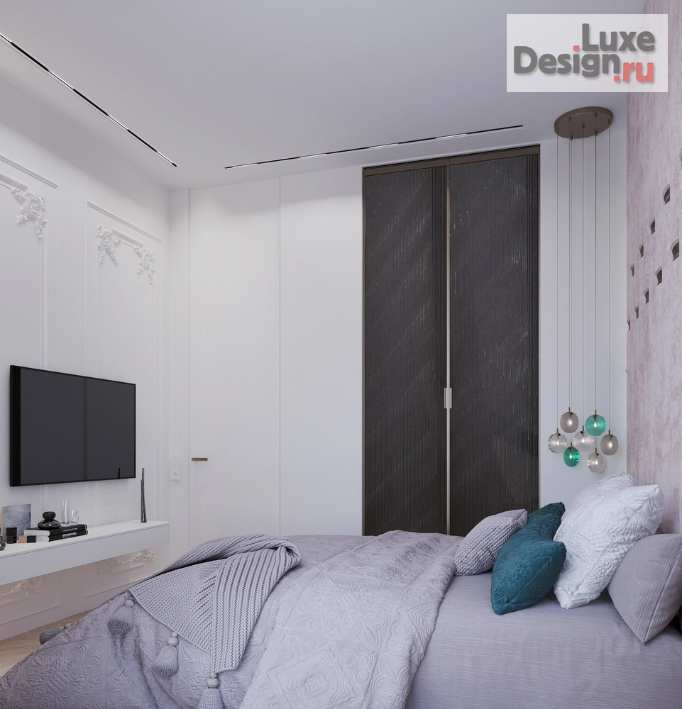 Дизайн интерьера четырехкомнатной квартиры "Павелецкая сити г.Москва" (фото 14)