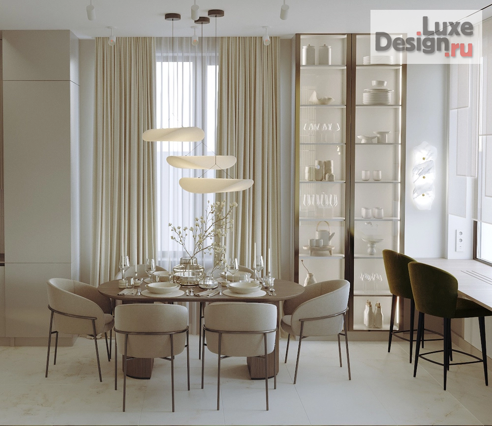 Дизайн интерьера трехкомнатной квартиры "ЖК ЗИЛАРТ" (фото 9)