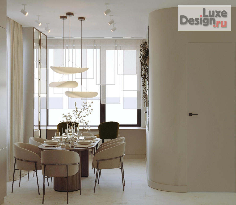 Дизайн интерьера трехкомнатной квартиры "ЖК ЗИЛАРТ" (фото 10)