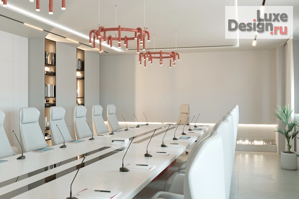 Дизайн интерьера офиса "Переговорная" (фото 1)