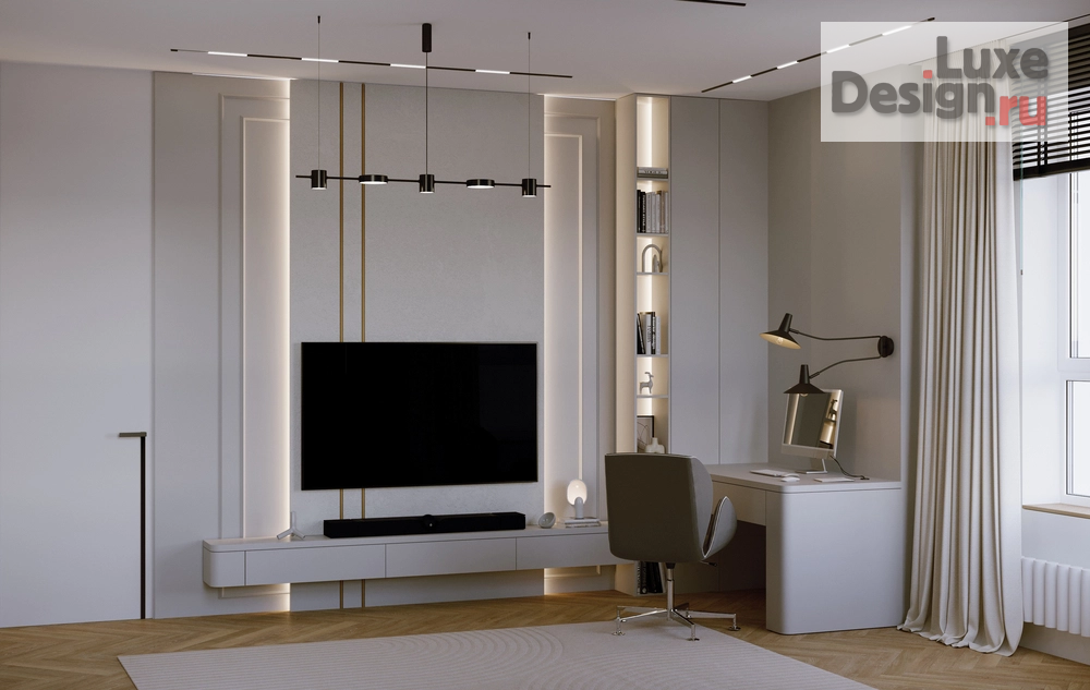 Дизайн интерьера двухкомнатной квартиры "Уютная квартира" (фото 6) от дизайнера Екатерина Осипова Дизайн интерьера двухкомнатной квартиры "Уютная квартира" (фото 6)