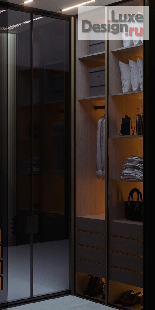 Дизайн интерьера четырехкомнатной квартиры "Павелецкая сити г.Москва" (фото 29)