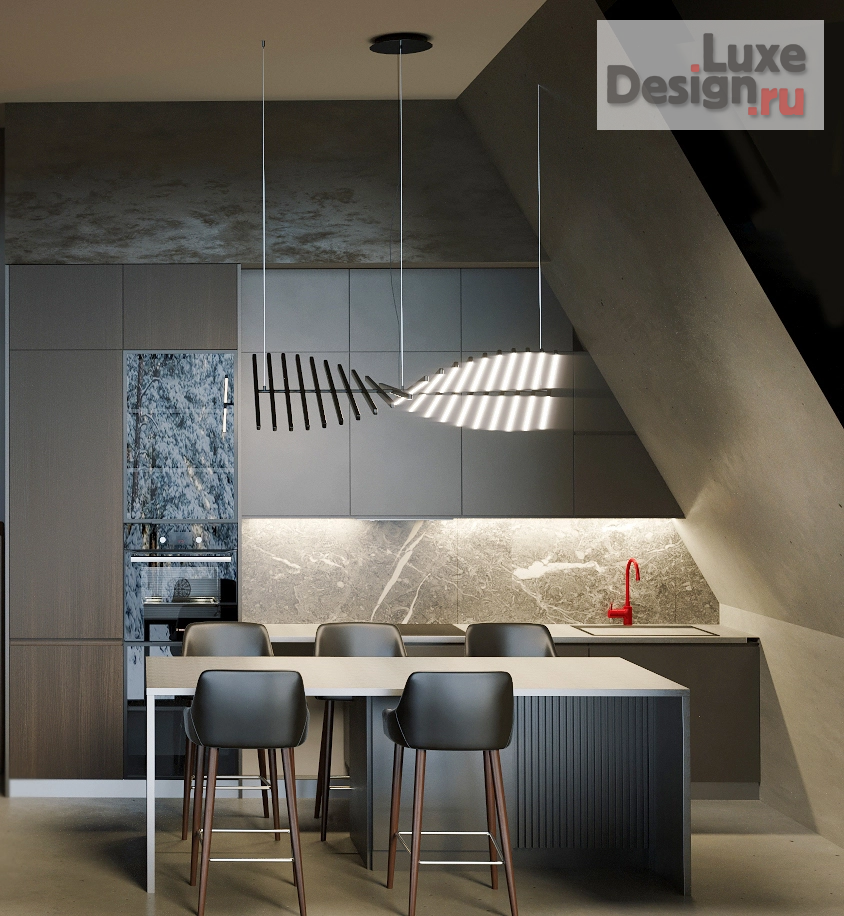 Дизайн интерьера частного дома "Дом для отдыха в Сибири" (фото 2) от дизайнера Екатерина Осипова Дизайн интерьера частного дома "Дом для отдыха в Сибири" (фото 2)