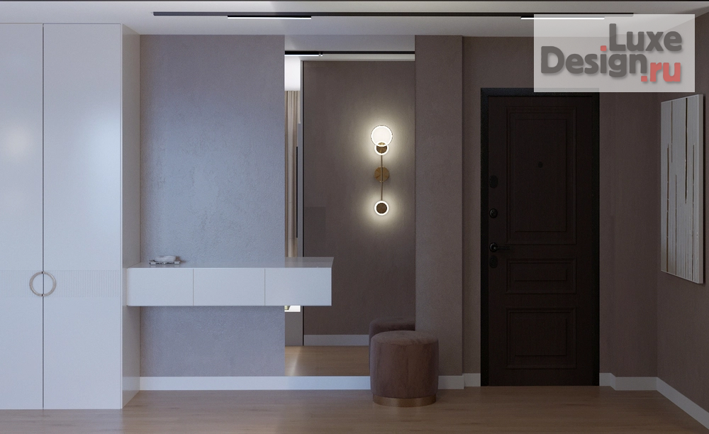 Дизайн интерьера двухкомнатной квартиры "Квартира " (фото 2)