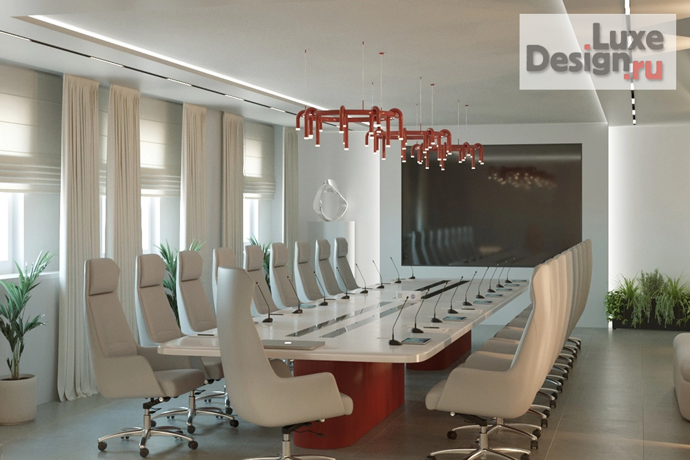 Дизайн интерьера офиса "Переговорная" (фото 3)