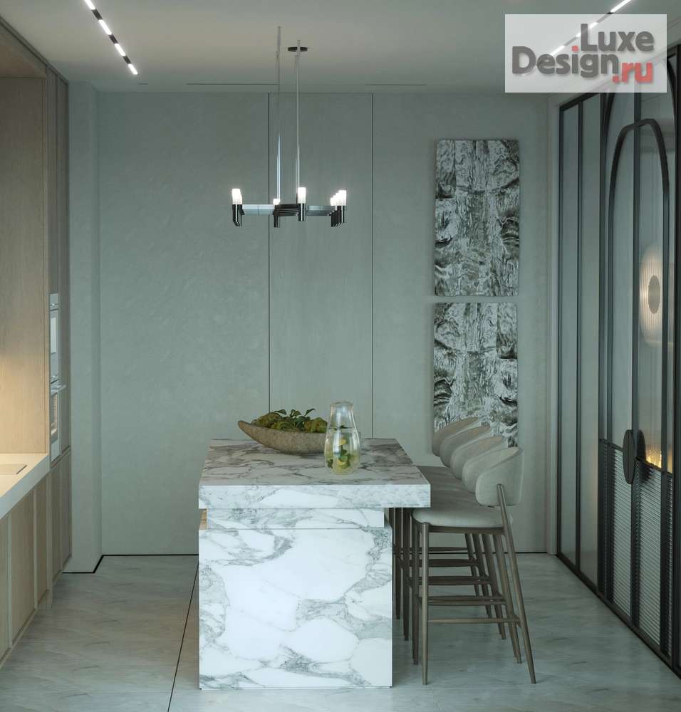 Дизайн интерьера четырехкомнатной квартиры "Павелецкая сити г.Москва" (фото 5)