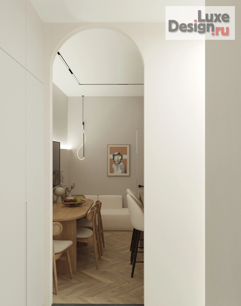 Дизайн интерьера апартаментов "ЖК «Stellar City (Стеллар Сити)» г. Москва" (фото 25)