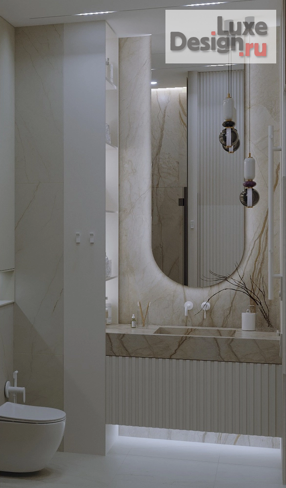 Дизайн интерьера двухкомнатной квартиры "Новостройка на Новоалексеевской улице в Москве" (фото 16)