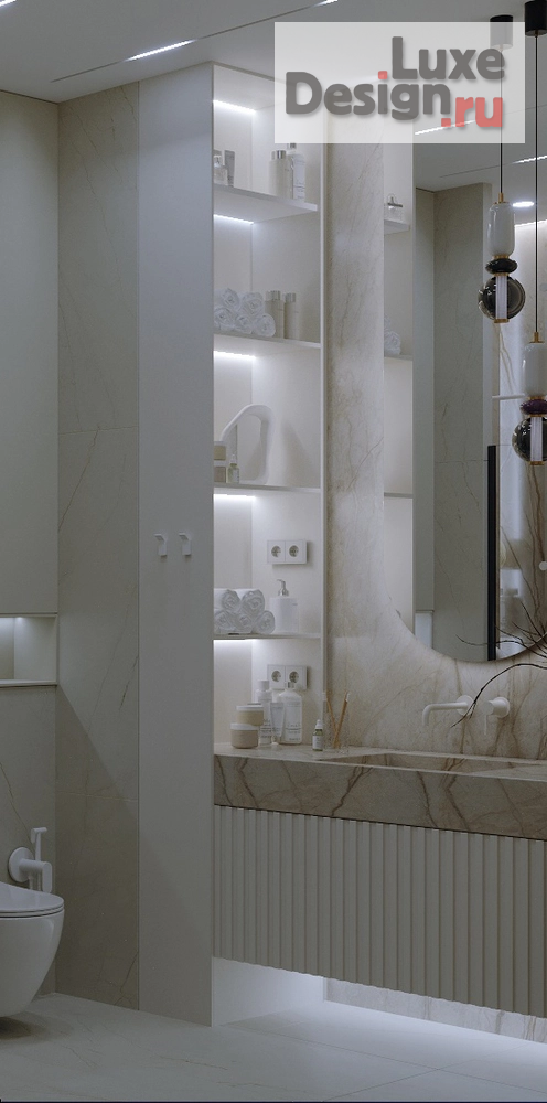 Дизайн интерьера двухкомнатной квартиры "Новостройка на Новоалексеевской улице в Москве" (фото 18)