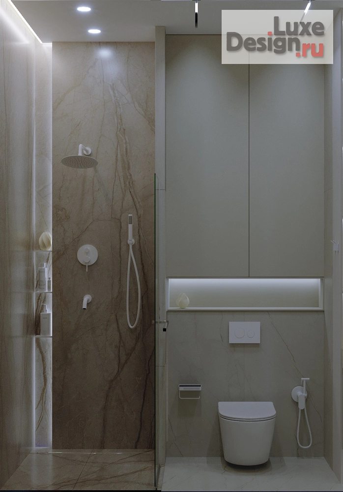 Дизайн интерьера двухкомнатной квартиры "Новостройка на Новоалексеевской улице в Москве" (фото 22)