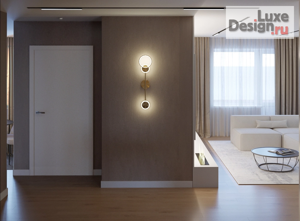 Дизайн интерьера двухкомнатной квартиры "Квартира " (фото 5)