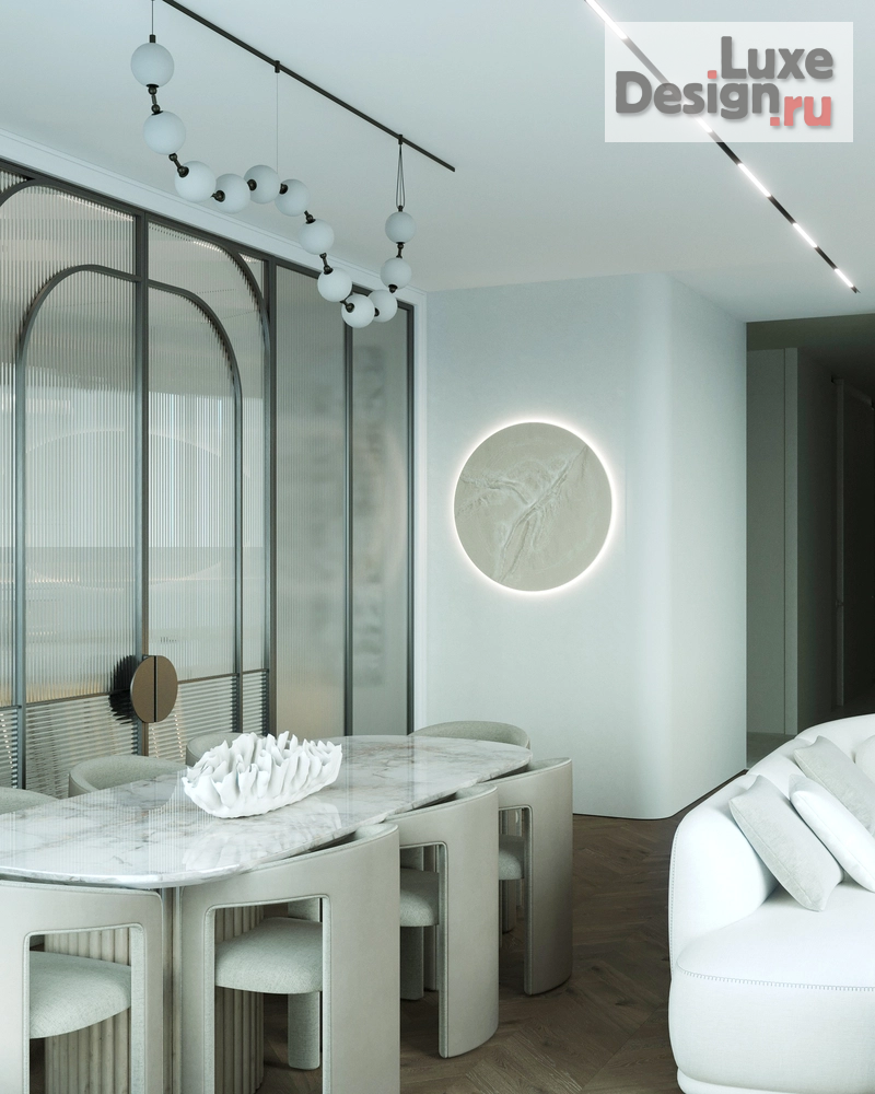 Дизайн интерьера четырехкомнатной квартиры "Павелецкая сити г.Москва" (фото 8)