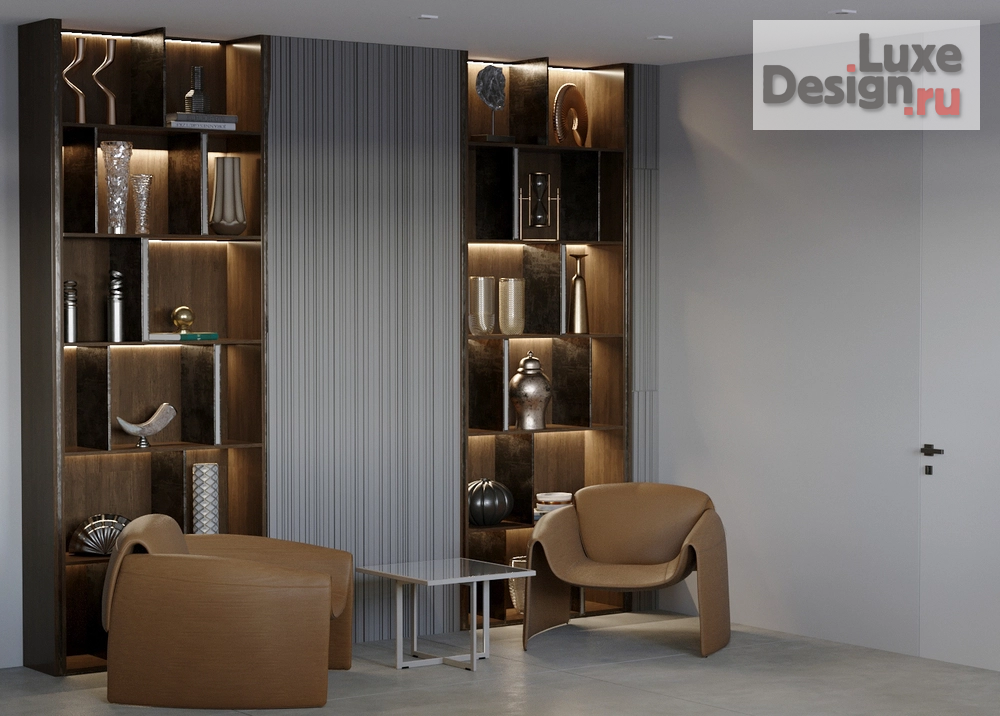 Дизайн интерьера офиса "Кабинет руководителя " (фото 2)
