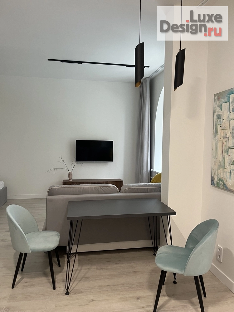 Дизайн интерьера квартиры "Квартира с арочными окнами" (фото 10) от дизайнера Екатерина Осипова Дизайн интерьера квартиры "Квартира с арочными окнами" (фото 10)