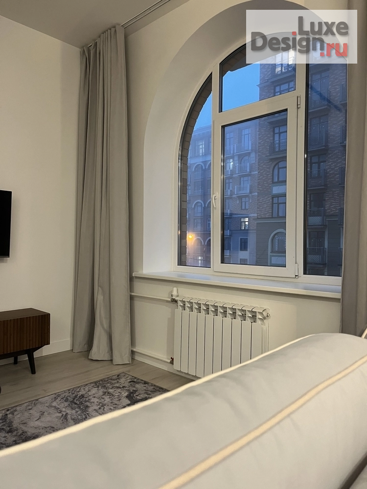 Дизайн интерьера квартиры "Квартира с арочными окнами" (фото 12) от дизайнера Екатерина Осипова Дизайн интерьера квартиры "Квартира с арочными окнами" (фото 12)