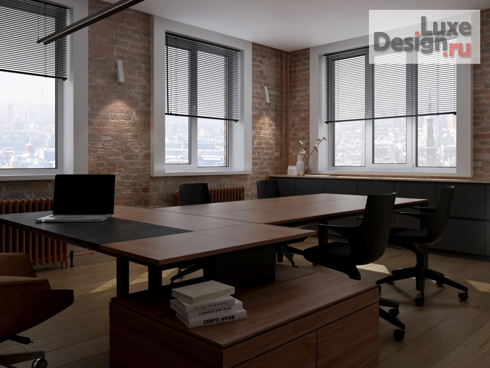 Дизайн интерьера офиса "Дизайн-проект интерьера офиса компании в стиле LOFT" (фото 24)