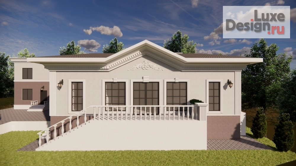 Частная архитектура "Проект частного дома 190 кв.м в г. Самара" (фото 8)