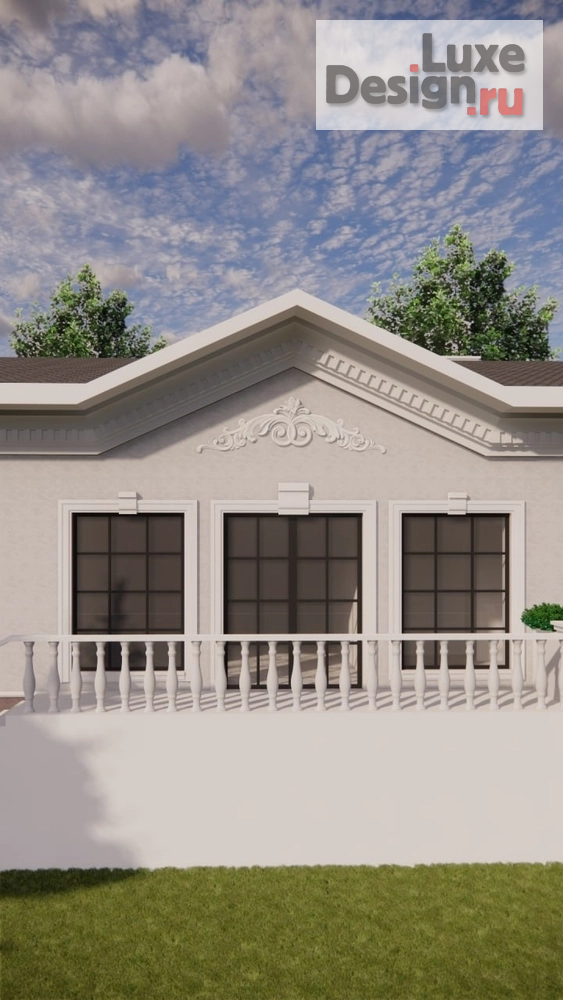 Частная архитектура "Проект частного дома 190 кв.м в г. Самара" (фото 6)