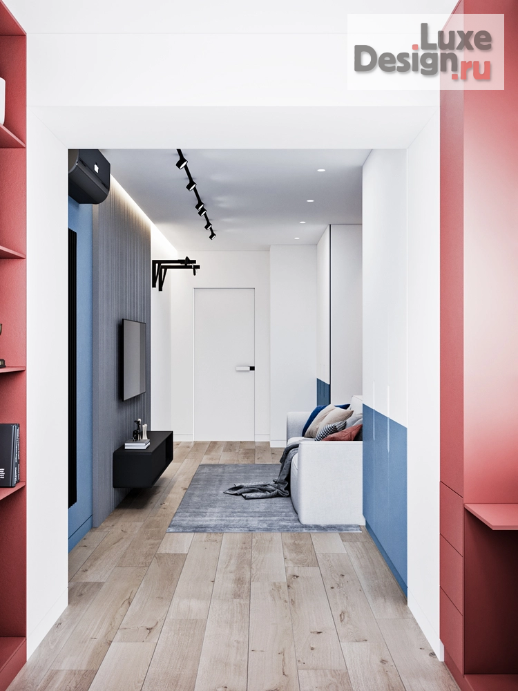 Дизайн интерьера трехкомнатной квартиры "Дизайн квартиры ЖК На Троицкой" (фото 12)