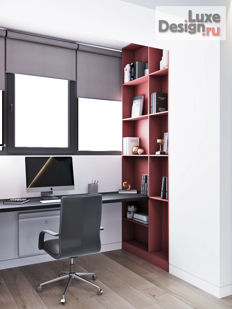 Дизайн интерьера трехкомнатной квартиры "Дизайн квартиры ЖК На Троицкой" (фото 15)