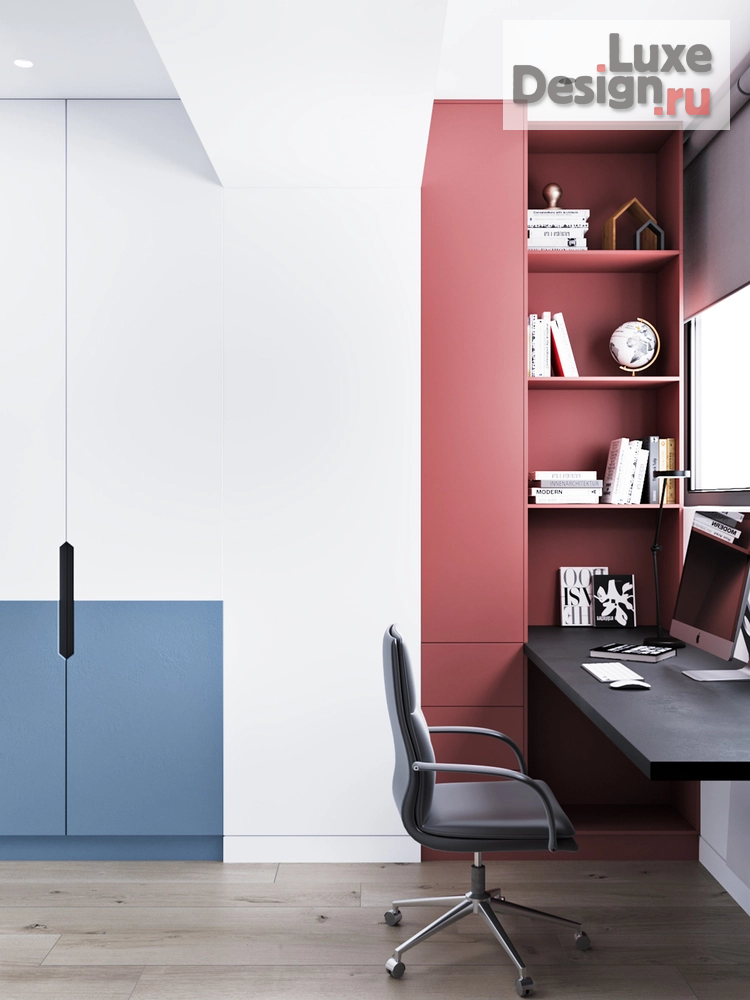 Дизайн интерьера трехкомнатной квартиры "Дизайн квартиры ЖК На Троицкой" (фото 16)