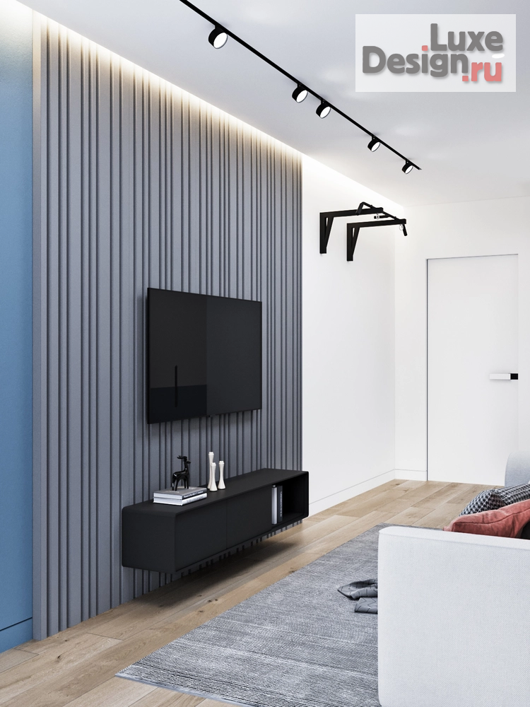 Дизайн интерьера трехкомнатной квартиры "Дизайн квартиры ЖК На Троицкой" (фото 17)