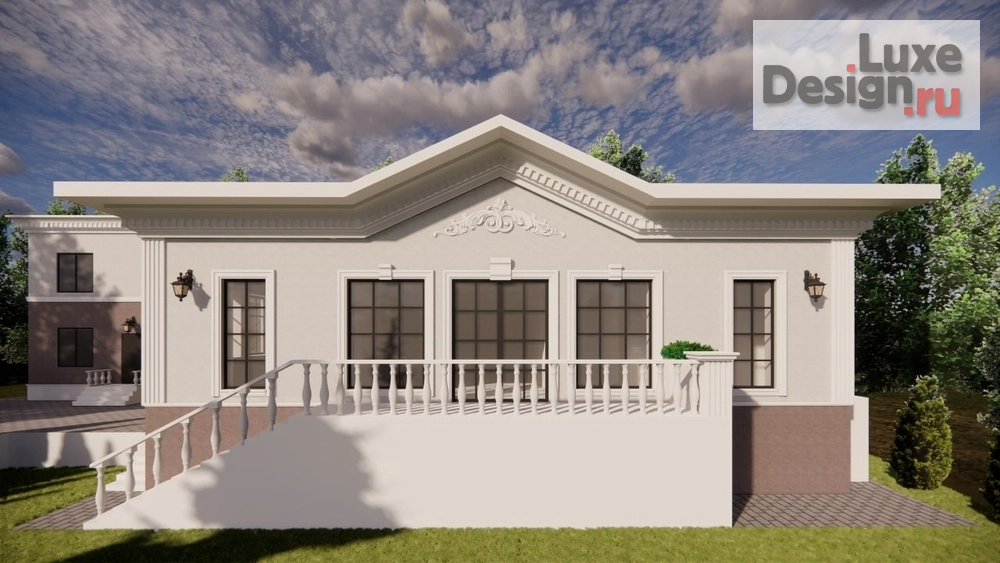 Частная архитектура "Проект частного дома 190 кв.м в г. Самара" (фото 3)