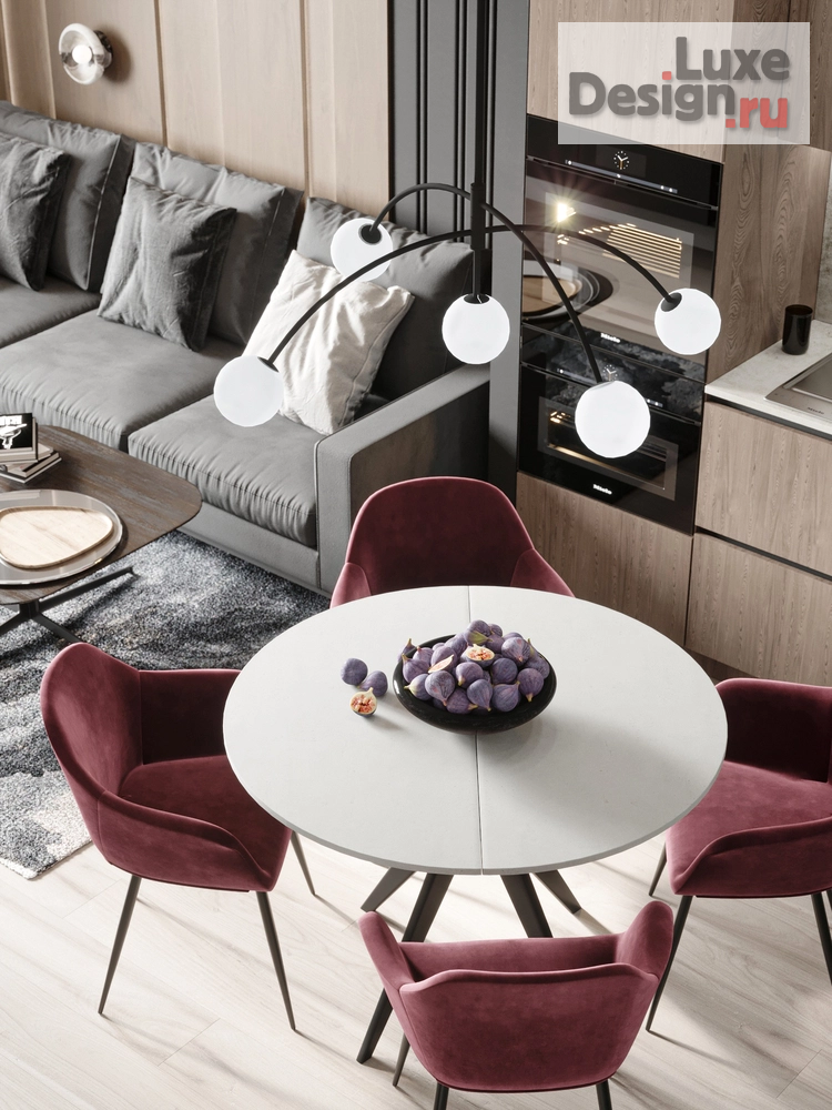 Дизайн интерьера трехкомнатной квартиры "Квартира в Новокуйбышевске 62 кв.м. " (фото 13)