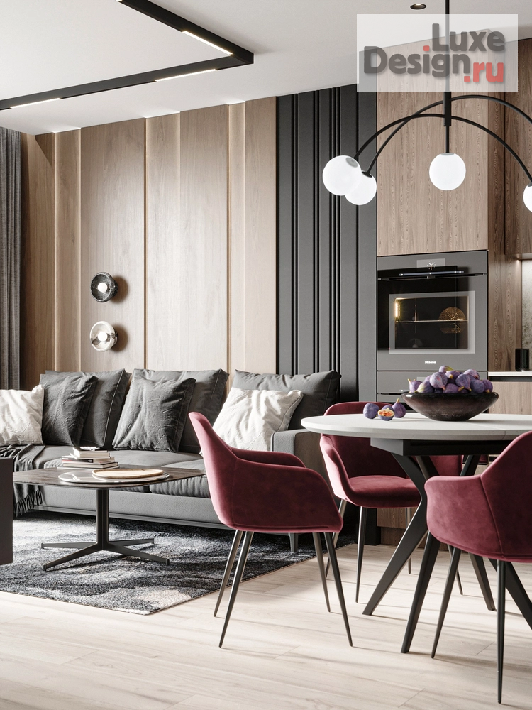 Дизайн интерьера трехкомнатной квартиры "Квартира в Новокуйбышевске 62 кв.м. " (фото 20)