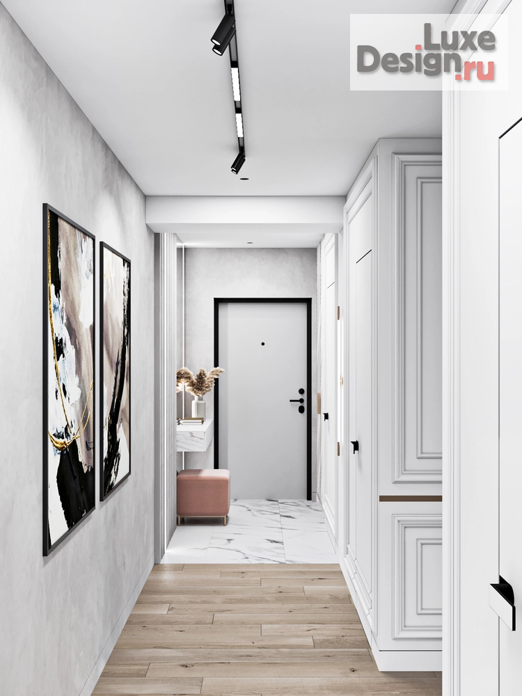 Дизайн интерьера трехкомнатной квартиры "Дизайн квартиры ЖК На Троицкой" (фото 29)