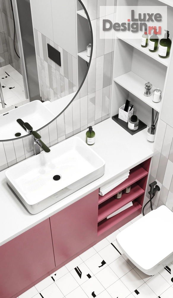 Дизайн интерьера трехкомнатной квартиры "Квартира в Новокуйбышевске 62 кв.м. " (фото 29)