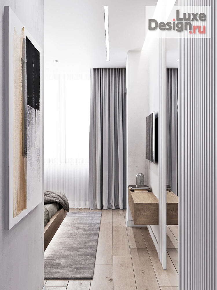 Дизайн интерьера трехкомнатной квартиры "Дизайн квартиры ЖК Твинс 95 кв.м." (фото 23)