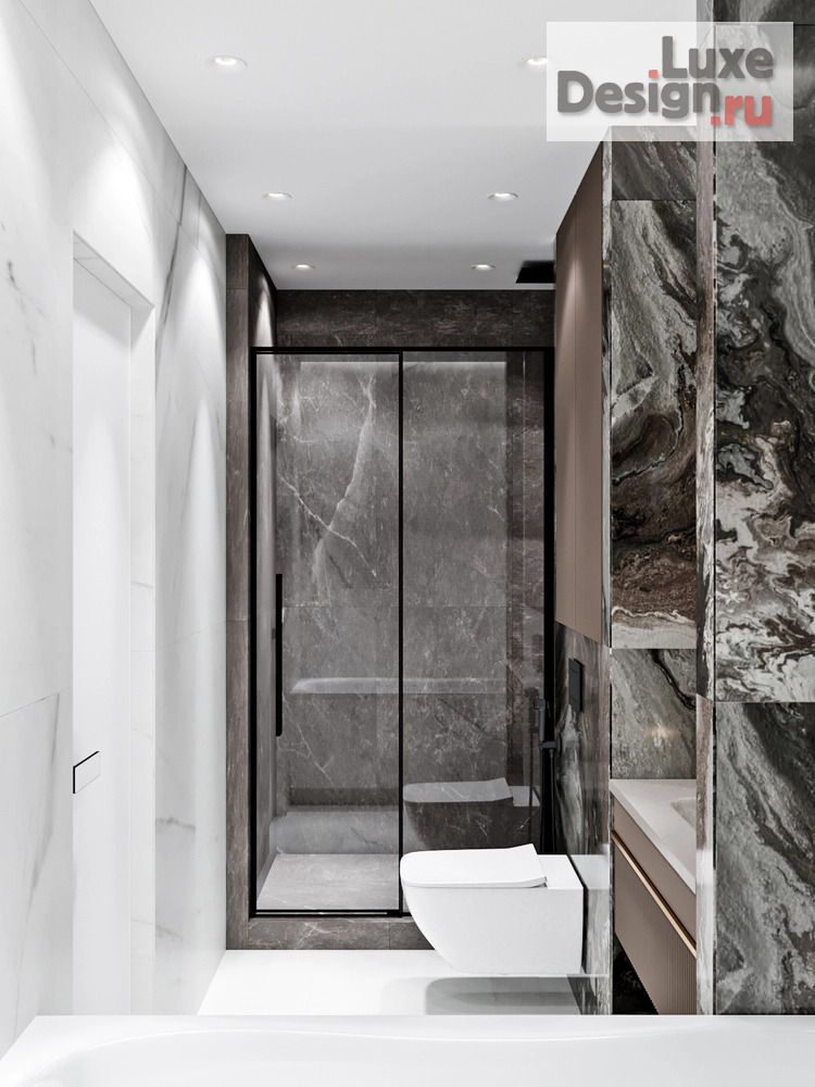 Дизайн интерьера трехкомнатной квартиры "Дизайн квартиры ЖК На Троицкой" (фото 40)