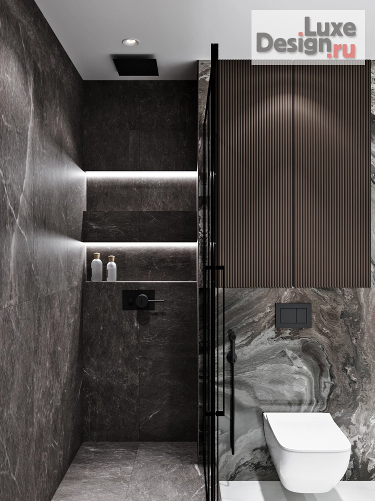 Дизайн интерьера трехкомнатной квартиры "Дизайн квартиры ЖК На Троицкой" (фото 41)