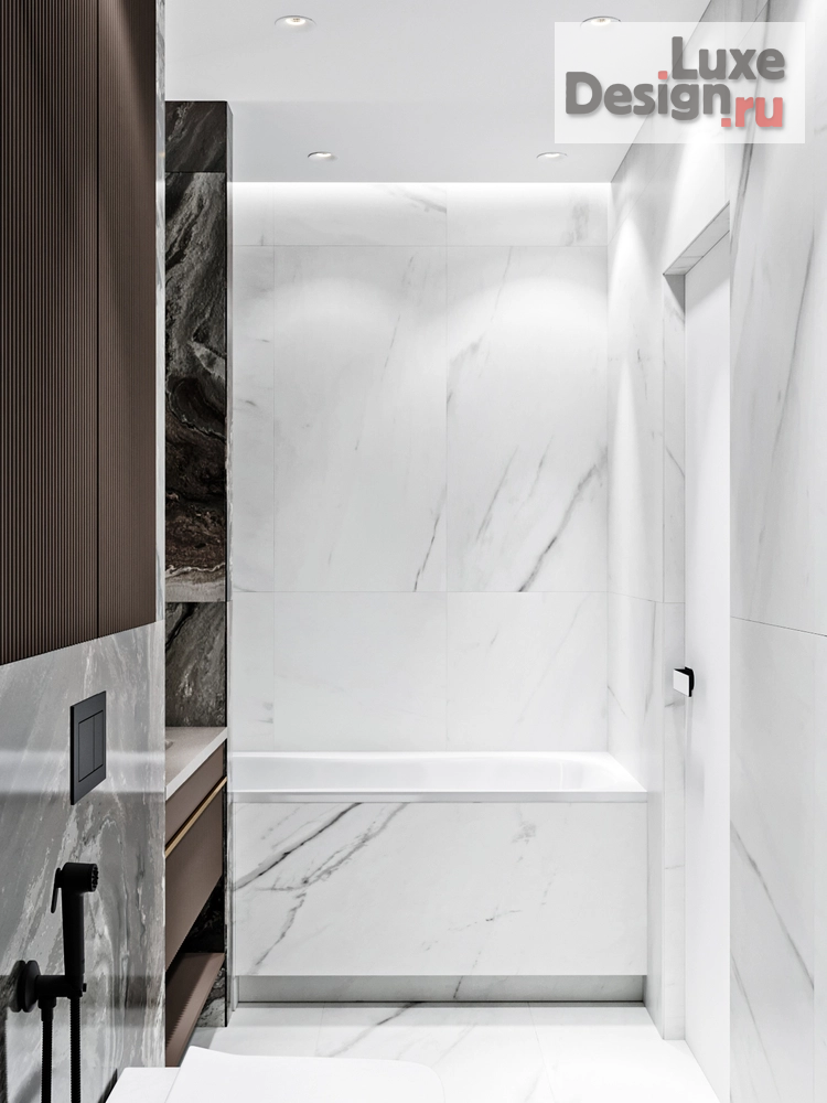 Дизайн интерьера трехкомнатной квартиры "Дизайн квартиры ЖК На Троицкой" (фото 42)