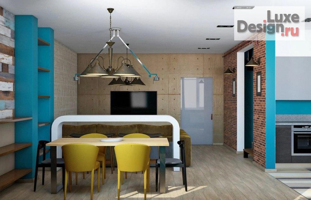 Дизайн интерьера коттеджа "КП «МЕЧТА» " (фото 9)