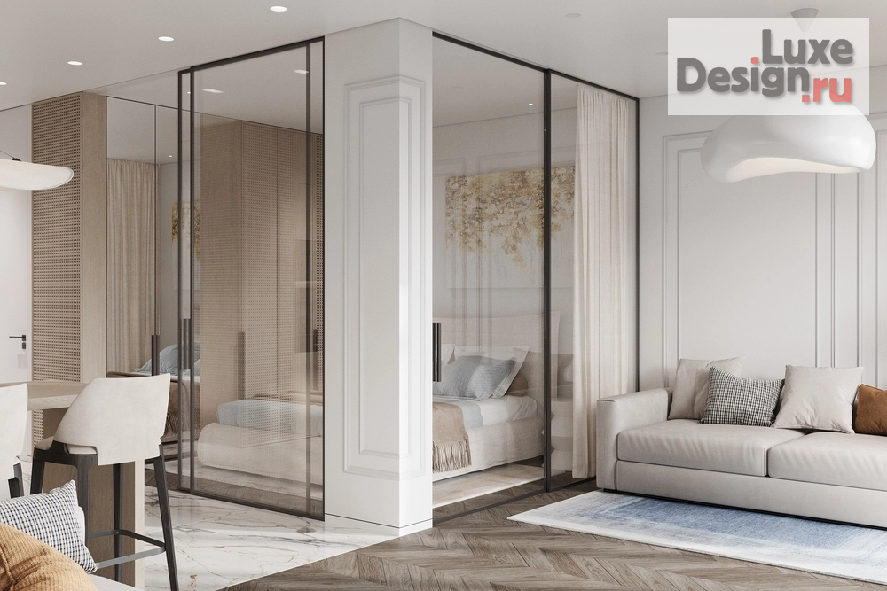 Дизайн интерьера квартиры "Аллея парк в городе Сочи" (фото 2)