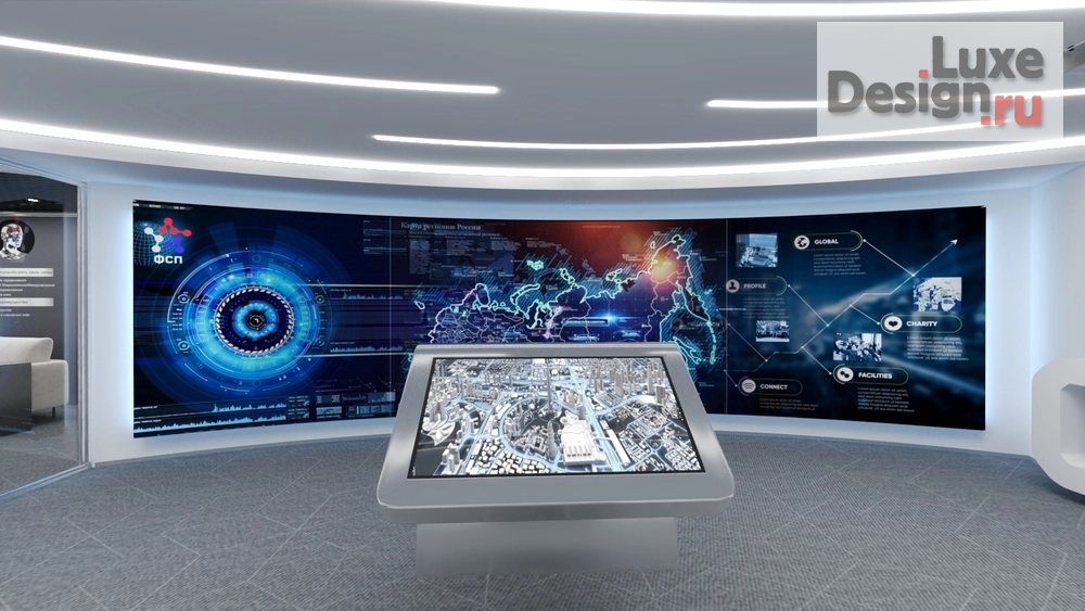 Дизайн интерьера офиса "Офисное помещение в современном стиле" (фото 1)