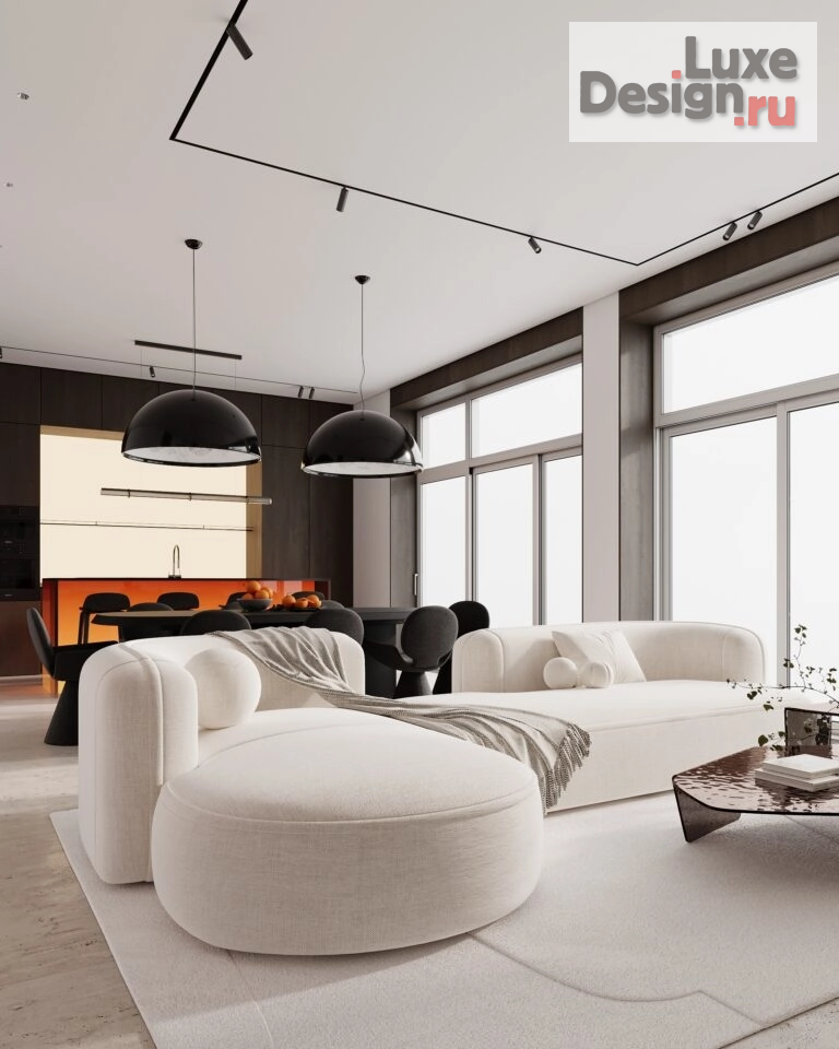 Дизайн интерьера загородного дома "Стиль минимализм в интерьере" (фото 3)