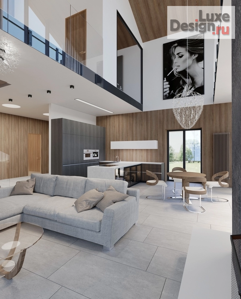 Частная архитектура "Дом в стиле Barn House барнхаус" (фото 7)