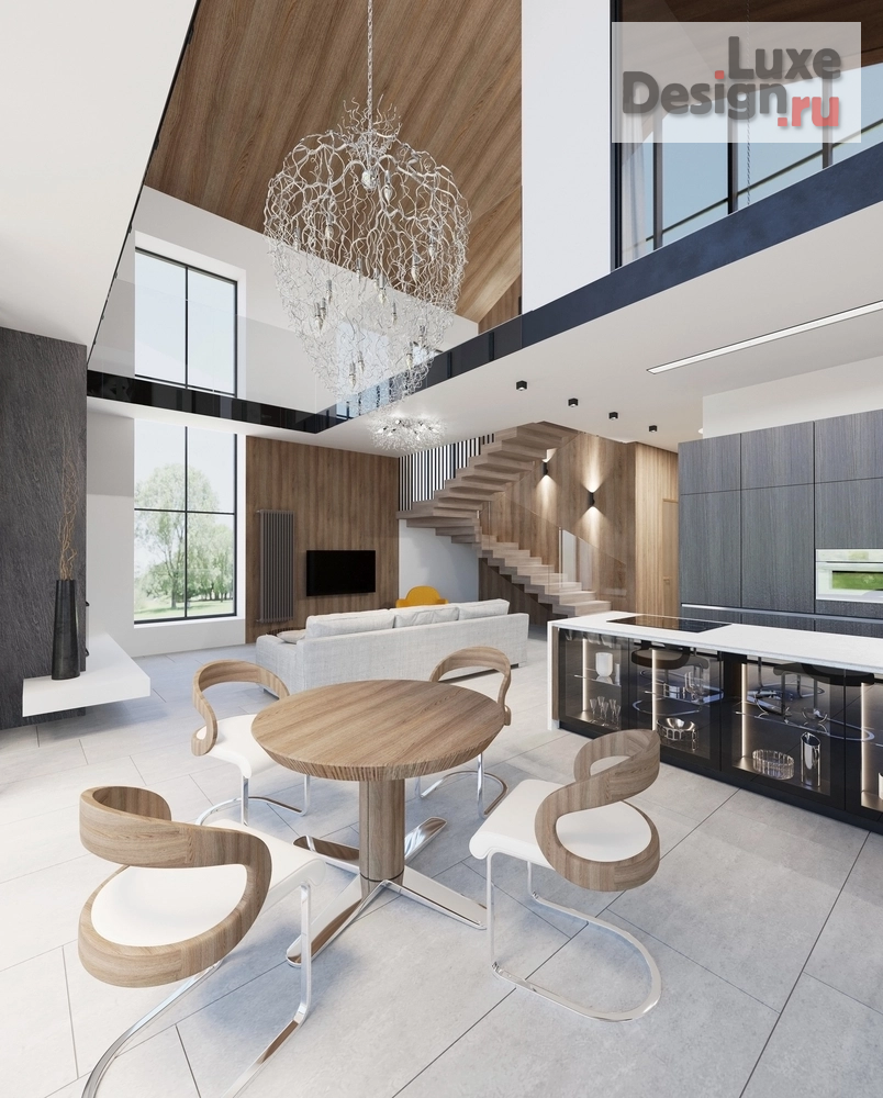 Частная архитектура "Дом в стиле Barn House барнхаус" (фото 8)